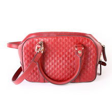 Load image into Gallery viewer, Gucci Guccissima Leather Small Crossbody Bag Red
