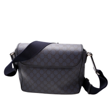 Load image into Gallery viewer, Gucci GG Supreme Ophidia Medium Messenger Bag Navy
