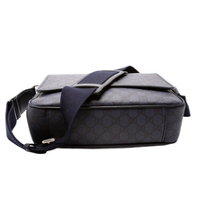 Load image into Gallery viewer, Gucci GG Supreme Ophidia Medium Messenger Bag Navy
