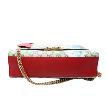 Load image into Gallery viewer, Gucci Padlock GG Supreme Canvas Blooms Shoulder Bag Multicolor
