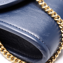 Load image into Gallery viewer, Gucci Rajah Web Leather Mini Bag Navy
