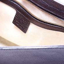Load image into Gallery viewer, Gucci Soho Chain Xbody Medium Leather Crossbody Bag Black

