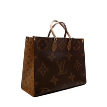 Load image into Gallery viewer, Louis Vuitton Onthego GM Giant Monogram Canvas Tote Bag Brown
