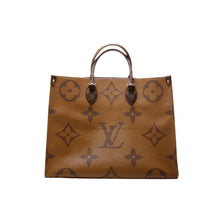 Load image into Gallery viewer, Louis Vuitton Onthego GM Giant Monogram Canvas Tote Bag Brown
