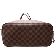 Load image into Gallery viewer, Louis Vuitton Neverfull MM Damier Ebene Canvas Shoulder Bag Brown
