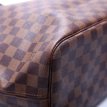 Load image into Gallery viewer, Louis Vuitton Neverfull MM Damier Ebene Canvas Shoulder Bag Brown
