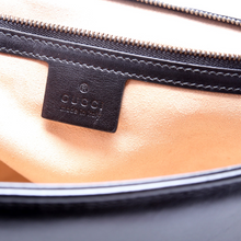 Load image into Gallery viewer, Gucci Marmont Leather Large Shoulder Bag Black
