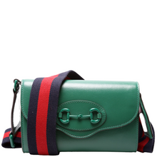 Load image into Gallery viewer, Gucci Horsebit 1955 Leather Mini Bag Green

