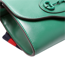 Load image into Gallery viewer, Gucci Horsebit 1955 Leather Mini Bag Green
