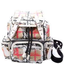 Load image into Gallery viewer, Burberry Rucksack Check Nylon Backpack Bag Multicolor
