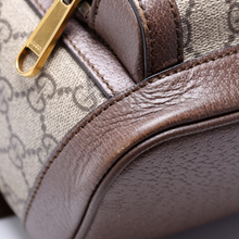 Load image into Gallery viewer, Gucci Ophidia GG Supreme Coated Canvas Small Backpack Bag Brown
