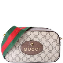 Load image into Gallery viewer, Gucci GG Supreme Coated Canvas Messenger Bag Brown
