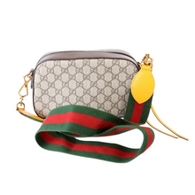 Load image into Gallery viewer, Gucci GG Supreme Coated Canvas Messenger Bag Brown
