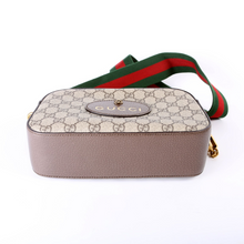 Load image into Gallery viewer, Gucci GG Supreme Coated Canvas Messenger Bag Brown

