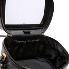 Load image into Gallery viewer, Gucci Marmont Leather Cosmetic Bag Large Black
