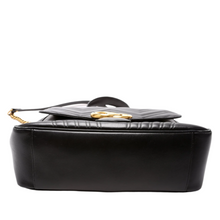 Load image into Gallery viewer, Gucci Maront Leather Top Handle Bag Black
