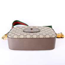 Load image into Gallery viewer, Gucci GG Supreme Coated Canvas Messenger Bag Brown
