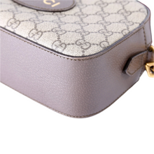 Load image into Gallery viewer, Gucci GG Supreme Coated Canvas Messenger Bag Brown
