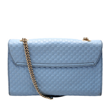 Load image into Gallery viewer, Gucci Microguccissima Leather Medium Emily Chain Shoulder Bag Blue
