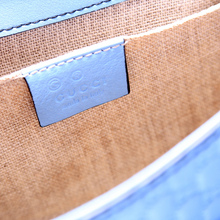 Load image into Gallery viewer, Gucci Microguccissima Leather Medium Emily Chain Shoulder Bag Blue
