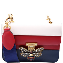 Load image into Gallery viewer, Gucci Queen Margaret Leather Shoulder Bag Multicolor
