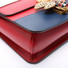 Load image into Gallery viewer, Gucci Queen Margaret Leather Shoulder Bag Multicolor
