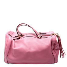 Load image into Gallery viewer, Gucci Soho Leather Boston Bag Purple

