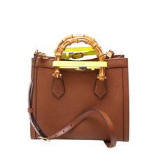 Load image into Gallery viewer, Gucci Jumbo GG Canvas Diana Small Tote Bag Brown
