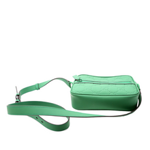 Load image into Gallery viewer, Gucci GG Rubber Effect Leather Small Crossbody Bag Green
