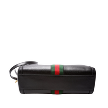 Load image into Gallery viewer, Gucci Ophidia Medium Leather Boston Bag Black
