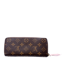 Load image into Gallery viewer, Louis Vuitton Clemence Canvas Wallet Brown
