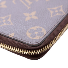 Load image into Gallery viewer, Louis Vuitton Clemence Canvas Wallet Brown

