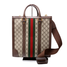Load image into Gallery viewer, Gucci Ophidia GG Supreme Coated Canvas Medium Tote Bag Beige
