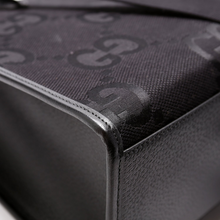 Load image into Gallery viewer, Gucci Jumbo GG Leather Tote Bag Black

