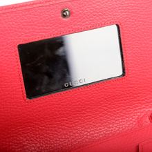 Load image into Gallery viewer, Gucci Marmont Monochrome Leather Mini Chain Wallet Pink
