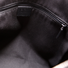 Load image into Gallery viewer, Gucci GG Charm Dome Leather Satchel Bag Black
