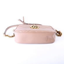 Load image into Gallery viewer, Gucci Marmont Small Leather Camera Bag Pink
