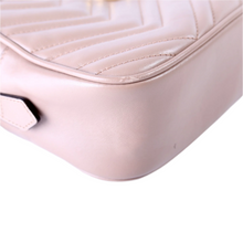 Load image into Gallery viewer, Gucci Marmont Small Leather Camera Bag Pink
