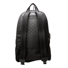 Load image into Gallery viewer, Gucci GG Nylon Slim Backpack Bag Black
