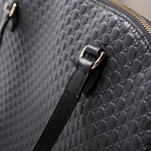 Load image into Gallery viewer, Gucci Micro Guccissima Leather Dome Large Tote Bag Black
