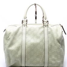Load image into Gallery viewer, Gucci Guccissima Leather Boston Bag Green
