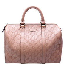 Load image into Gallery viewer, Gucci Joy Guccissima Leather Boston Bag Nude
