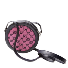 Load image into Gallery viewer, Gucci GG Psychedelic Interlocking Canvas Round Shoulder Bag Pink
