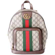 Load image into Gallery viewer, Gucci Ophidia Coated Canvas Backpack Bag Brown
