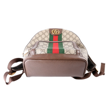Load image into Gallery viewer, Gucci Ophidia Coated Canvas Backpack Bag Brown
