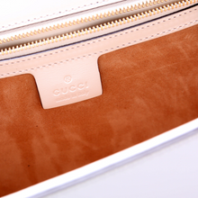 Load image into Gallery viewer, Gucci Sylvie Smooth Leather Top Handle Bag Medium White
