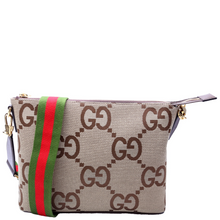 Load image into Gallery viewer, Gucci Jumbo GG Canvas Messenger Bag Beige
