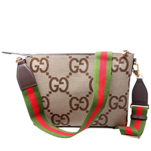 Load image into Gallery viewer, Gucci Jumbo GG Canvas Messenger Bag Beige
