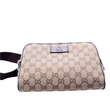 Load image into Gallery viewer, Gucci GG Canvas Belt Bag Beige
