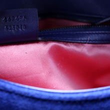 Load image into Gallery viewer, Gucci Marmont Velvet Medium Shoulder Bag Blue
